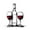 Red Wine Bottle, variant on Yayeee Window Curtains Light Filtering 63"x42" Grommet Panel Pair Home Living Room Decor, Racing Car Pattern
