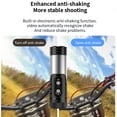 thumbnail image 3 of Cámara de acción Wifi antivibración 4K FHD para bicicleta con súper estabilización Mini cámara corporal portátil ultraligera deportiva Dv para motocicletas, 3 of 5