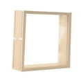 thumbnail image 3 of Abbracc Decorative Floating Photo Frame Easy to Install Display Box Dried Flower Display 7 Inch, 3 of 9