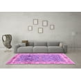 thumbnail image 3 of Ahgly Company Indoor Rectangle Oriental Purple Traditional Area Rugs, 6' x 9', 3 of 4