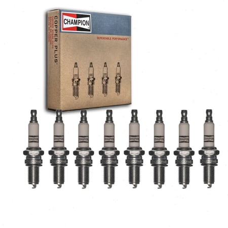 8 pc Champion 8815-1 PowerSport Spark Plugs for 8815 Ignition Wire Secondary