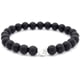 thumbnail image 1 of Pulseras para mujer, regalos para mujeres, hombres y mujeres, pulsera elástica de ágata con cuentas de chakra de 8 mm y cristal., 1 of 3