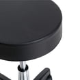 thumbnail image 2 of Round Stool Plastic Arch Feet Rotation Bar Stool Black, 2 of 5