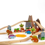 Bigjigs Rail - Dinosaur Railway Set