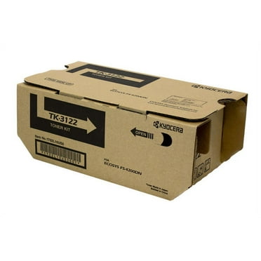 OEM Kyocera Mita TK-3122 (1T02L10USV) Toner Cartridge, BLACK, 21K YIELD - for use in Kyocera Mita FS-4200DN printer, M3550IDN