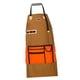 thumbnail image 1 of Delantal de chef Delantal de peluquero Delantal profesional multiusos de tela Oxford para peluquero Marrón con naranja, 1 of 9