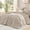 03-Oatmeal, variant on ANGENIA 7 Pieces King Size Comforter Sets Dark Emerald Green - Bed in a Bag Lightweight Fluffy All Season Bed Sets with Comforter, Sheets, Pillowcases & Shams