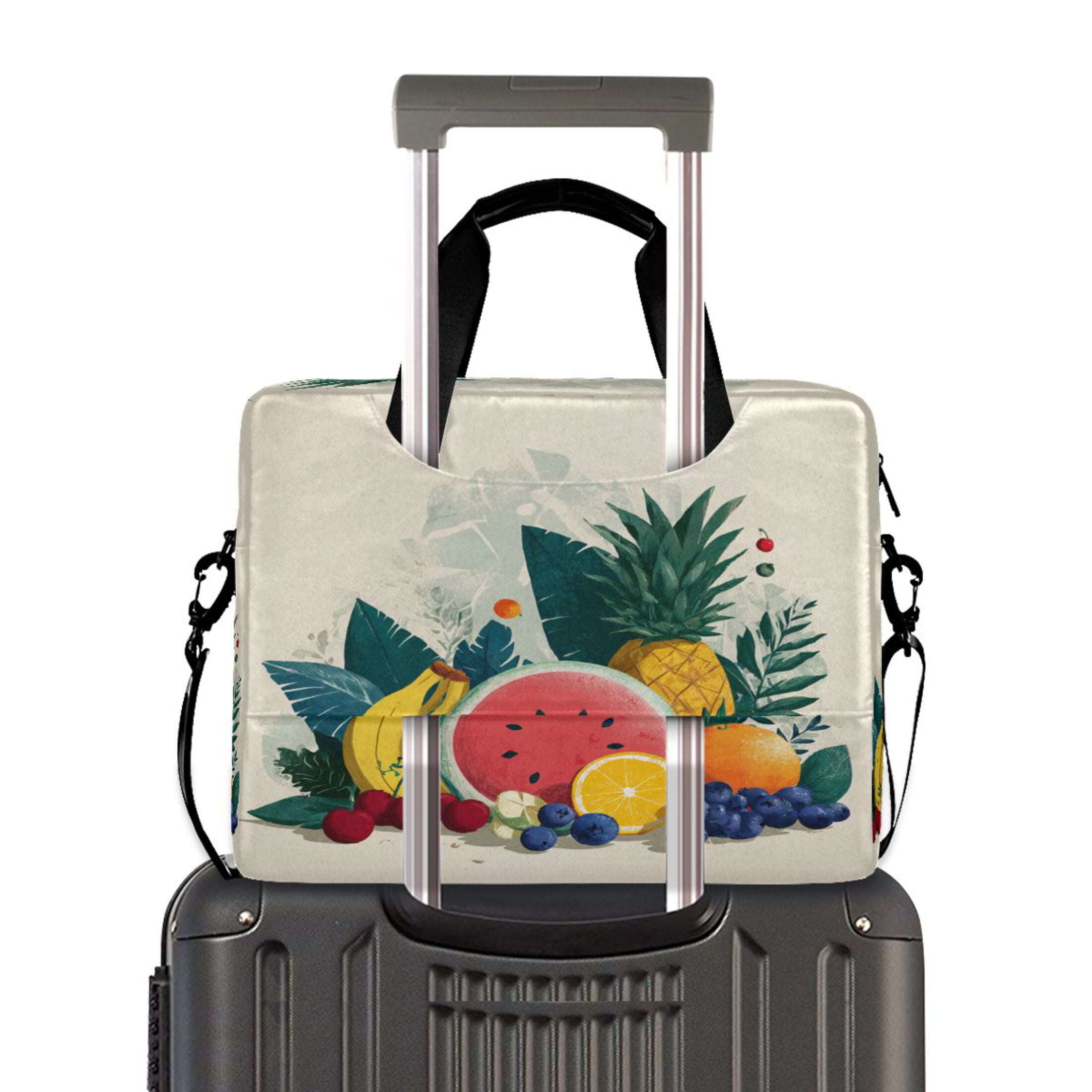 Laptop Bag Laptop Briefcase 15.7 x 3 x 11.8 Inches Laptop Bag Briefcases Laptop Storage Travel Laptop Bag Work Laptop Bag Vibrant Fruit