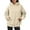 Beige, variant on Women's Hoodie Basic Pullover Sweatshirt Long Sleeve Hooded Top (Beige XXL)