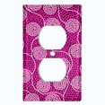 thumbnail image 2 of Metal Light Switch Plate Cover Colorful Safari African Tribal Art Pattern SFR031, 2 of 13