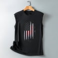 thumbnail image 5 of IROINNID Women's Round Neckline T-Shirt Sleeveless 4th Of July Summer Casual Loose Tops Independence Day, 5 of 5