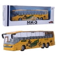thumbnail image 2 of FLAMEEN Simulation Bus, Lifelike Shape Generous Sturdy Exquisite Workmanship Bus Toy, Children Adults For Friends Teens Colleagues, 2 of 8