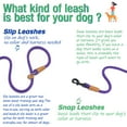 thumbnail image 2 of lynxking Dog Leash Snap Hook Leash 6FT x 1/2 inches Strong Braided Dog Rope for Small Medium Large Dogs, 2 of 7