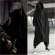 thumbnail image 4 of Abrigo largo unisex de manga larga con capucha y forro polar con cierre de cremallera Nazgul, 4 of 4