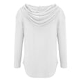 thumbnail image 5 of ZJXFGS Women's Lightweight Zip Up Hoodies Long Sleeve Thin Casual Hooded Jacket Lightweight Hoodies with Pocket White 3XL, 5 of 7