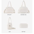 thumbnail image 7 of Soft Lightweight Gym Bag for Women, Duffle Bag for Travel with Wet Pocket, Lightweight Carry on Weekender Duffel, Water Resistant with Multiple Pockets Personal Item Bag, 7 of 7
