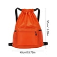 thumbnail image 3 of Ohmyroo Large Drawstring Backpack for Gym and Beach 50x40 cm, 3 of 6