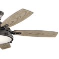 thumbnail image 5 of 310018AVI Kichler Lighting Hatteras Bay - Ceiling Fan with Light Kit - with Traditional inspirations - 22.5 inches tall by 52 inches wide-Anvil Iron, 5 of 5