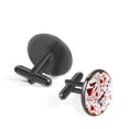 thumbnail image 2 of Valentine's Day Stylish Men's Cufflink Set for Formal Attire, Made of Stainless Steel, for Formal Occasions, 2 of 6