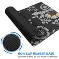 thumbnail image 6 of Long Mouse Pads for Desk,Dark Pioneer Flower Pattern Desk Mats on Top Of Desks, Desk Mouse Pad Extra Large with 3mm Non-Slip Base and Stitched Edge for Gaming,Office,Work,Home 31.5"x11.8", 6 of 6