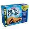 Kelloggs Nutri-Grain, Soft Baked Breakfast Bars, Blueberry, Made with Whole Grain, Value Pack, 20.8 oz (16 Count)