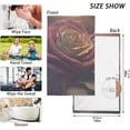 thumbnail image 3 of SKYSONIC Ethereal Burgundy Rose Hand Towels 2 Pack, Cotton Bath Towel for Drying Face Hands Body ,Absorbent Lightweight Towels for Bathroom Ktichen Travel Gym, 16"x28", 3 of 7
