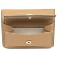 thumbnail image 3 of Tory Burch Women's Emerson Saffiano Leather Micro Wallet (Cardamom / Natural / New Ivory), 3 of 4