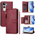 thumbnail image 5 of FOXDOCK Funda Tipo Cartera para Xiaomi Redmi A3 Pro Cuero PU con Cremallera y Correa de Muñeca, Ranuras para Tarjetas, Soporte Plegable, Cierre Magnético, 5 of 5