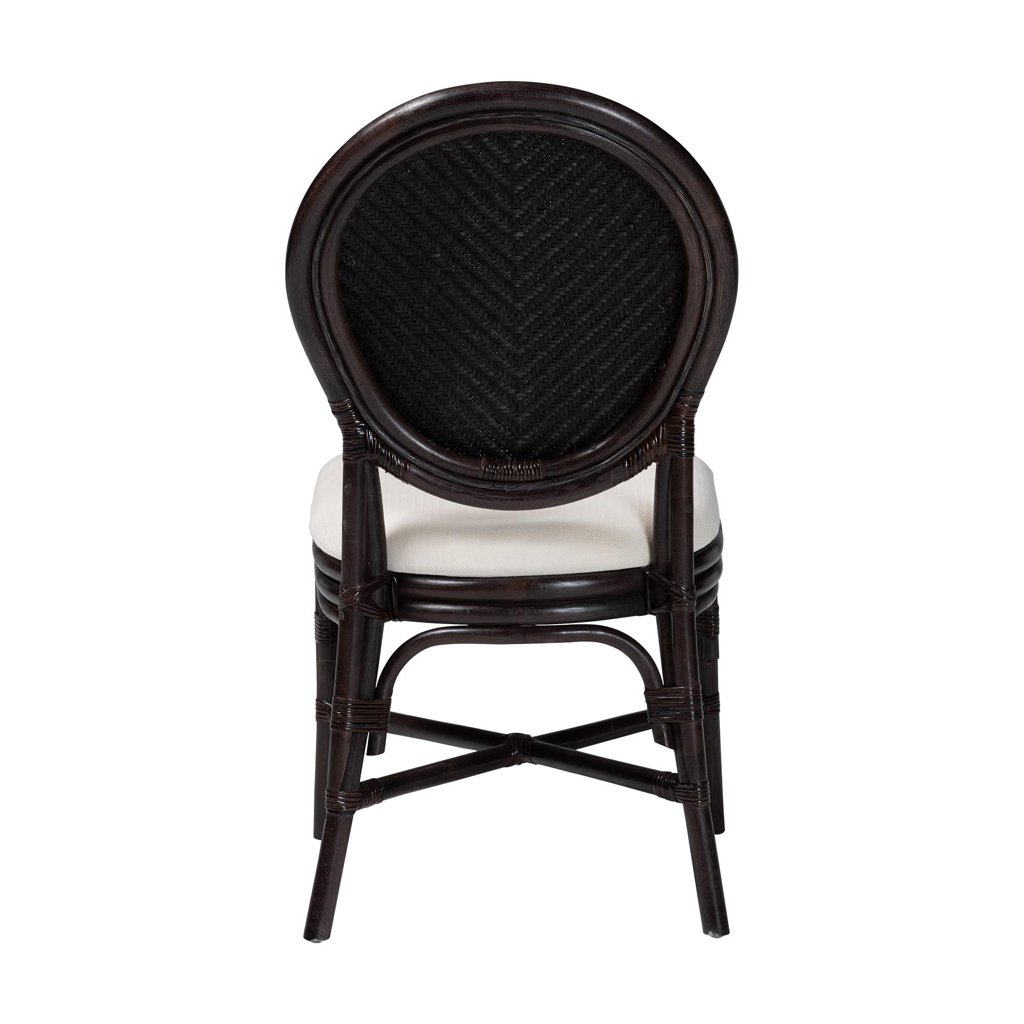 bali & pari Elmer Boho Dining Chair, Espresso