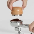 thumbnail image 4 of MRLESS Manual Espresso Distributor Tool Manual Coffee Powder Tamper with Stainless Steel Base and Wood Handle for Coffee Leveling 53mm, 4 of 8