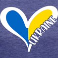 thumbnail image 3 of CafePress - Love Ukraine Heart T Shirt - Womens Tri-blend T-Shirt, 3 of 4