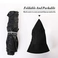 thumbnail image 4 of Comhats Waterproof Bucket Sun Rain Hat for Mens Womens Golf Safari Ladies UPF 50+ Packable Windproof Chin Strap Black X-Large XL, 4 of 6