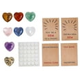 thumbnail image 3 of Tarjeta de felicitación del Día de San Valentín Macarena Regalos de Fiesta para niños Piedras en forma de corazón, 3 of 8