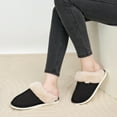 thumbnail image 6 of Ecetana Womens Slipper with Memory Foam Fluffy Soft Warm Slip On House Shoes, 6 of 6