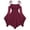 Wine, variant on KLHDSF Women's Renaissance Fairy Dress A Line Boho Corset Dress | Long Bell Sleeves Off-shoulder Dress with Pockets, Comfortable Chiffon, for Ren Fair, Pirate Medival Halloween Themed Party Wine L