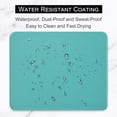 thumbnail image 5 of Hsurbtra Mouse Pad, Premium-Textured Square Mousepad 10.2 x 8.7 Inch, Stitched Edge Anti-Slip Waterproof Rubber Mouse, 5 of 5