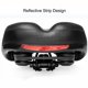 thumbnail image 4 of Eigraketly Cojín para asiento de bicicleta, asiento de bicicleta de montaña PU para ciclismo de carretera, deportes al aire libre, tira Ciclismo, 4 of 6