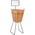 thumbnail image 2 of Iron Round Basket Display Rack, 2 of 2