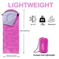 thumbnail image 2 of Kuzmaly Saco de Dormir para Acampar 3 Estaciones Ligero e Impermeable con Saco de compresión Saco de Dormir para Acampar Interior y Exterior para Adultos y niños, 2 of 5