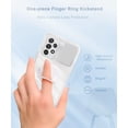 thumbnail image 4 of Compatible with Samsung A73 5G Case Clear Anti-Scratch Samsung Galaxy A73 5G Cases with Ring Shockproof Phone Case with Lens Cover (White), 4 of 7