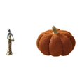 thumbnail image 1 of Figura de mujer africana,Estatua artesanal de una dama tribal africana,hecha a mano,para cafetería.,Almohadas de calabaza de Halloween,Cojines de calabaza de Halloween,suaves,para decoración, 1 of 8