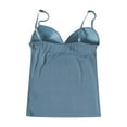 thumbnail image 5 of Shelf Bra Camisoles Adjustable Spaghetti Strap Tank Tops Basic Layer, 5 of 9