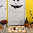 thumbnail image 3 of LZCKDPX Halloween Natural Coir Doormat Cute Ghost Welcome Floor Mat Non-Slip Entrance Door Rugs for Indoor Outdoor Bathroom Porch Decor, 16.5 x 29 Inch,Ghost,19.68in x 31.4in,1, 3 of 7