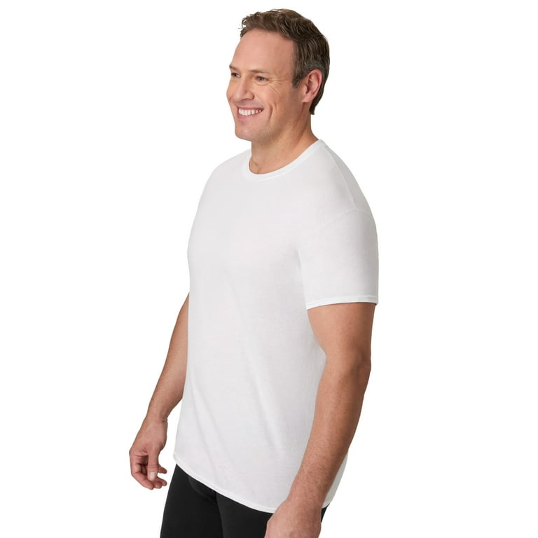 Hanes Tall Man Cotton Crewneck Undershirt 3-Pack photo 4