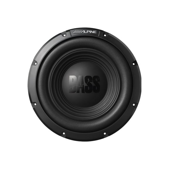 Alpine BassLine Series 12 Inch 750 Watt 4-Ohm Car Audio Subwoofer | W12S4