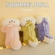 thumbnail image 4 of Soft Cute Squirrel Warm Plush Doll Childrens Soothing Doll Cartoon Sofa Cushion Bay Window Cushion Birthday Gift, 4 of 5