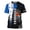 White, variant on 2026 Soccer Cup Graphic Jersey for Men, Short Sleeve Crew Neck Tee with Player Silhouette & Watercolor Flag for Streetwear & Fan Gathering Black 16