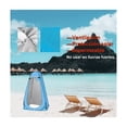 thumbnail image 4 of Vestidor Cambiador Portátil Tienda Campaña Azul, 4 of 5