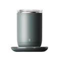 thumbnail image 1 of Billuyoard Tazas calentadas con agitación automática de 55 ℃ para el hogar, oficina, té, café, bebida, taza mezcladora, frasco de acero Teteras Verde, 1 of 6