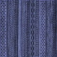 thumbnail image 1 of Ahgly Company Indoor Square Oriental Blue Modern Area Rugs, 4' Square, 1 of 4